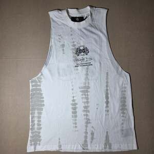 Darc Sport Wolves Club Wish You Were Here Muscle Tank Top White XL NWT 1001